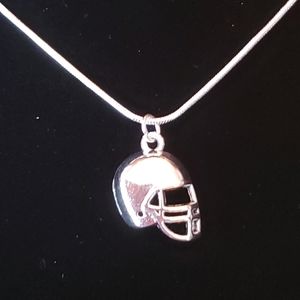 Football Fan 22" \ .925 Sterling Silver Necklace
